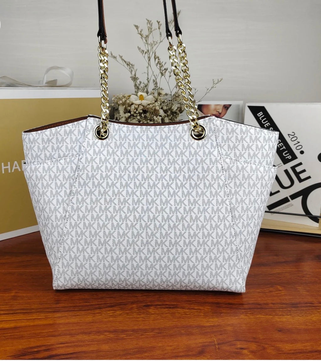 Michael Kors Jet Set Large Signature Logo Shoulder Bag