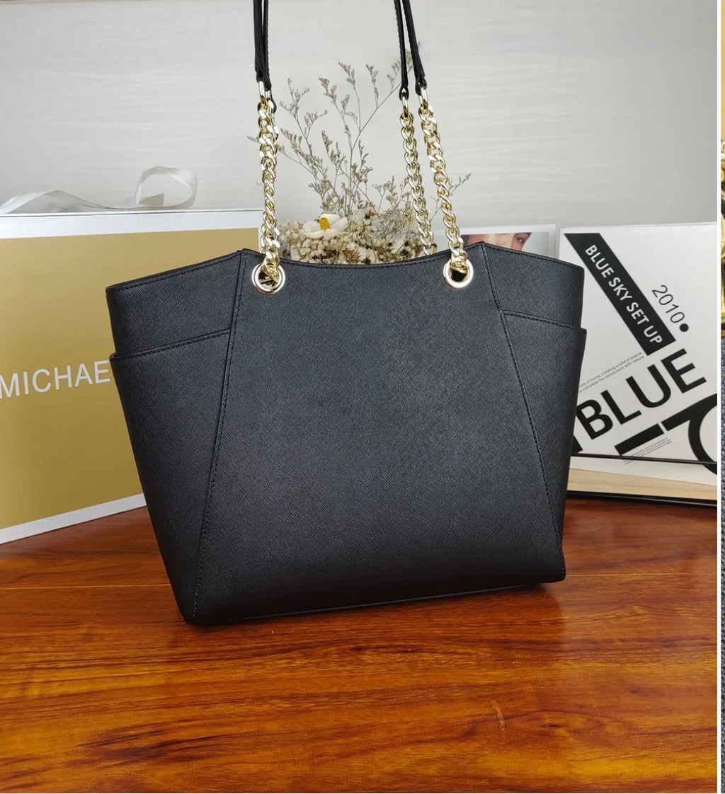 Michael Kors Jet Set Large Signature Logo Shoulder Bag