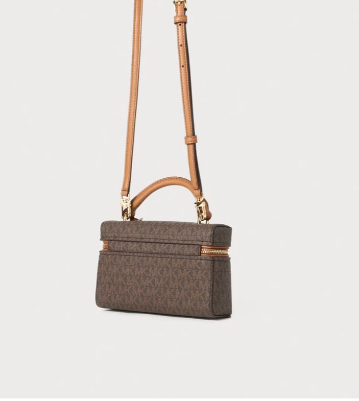 Michael Kors Jana Extra-Small Signature Logo Convertible Crossbody Bag