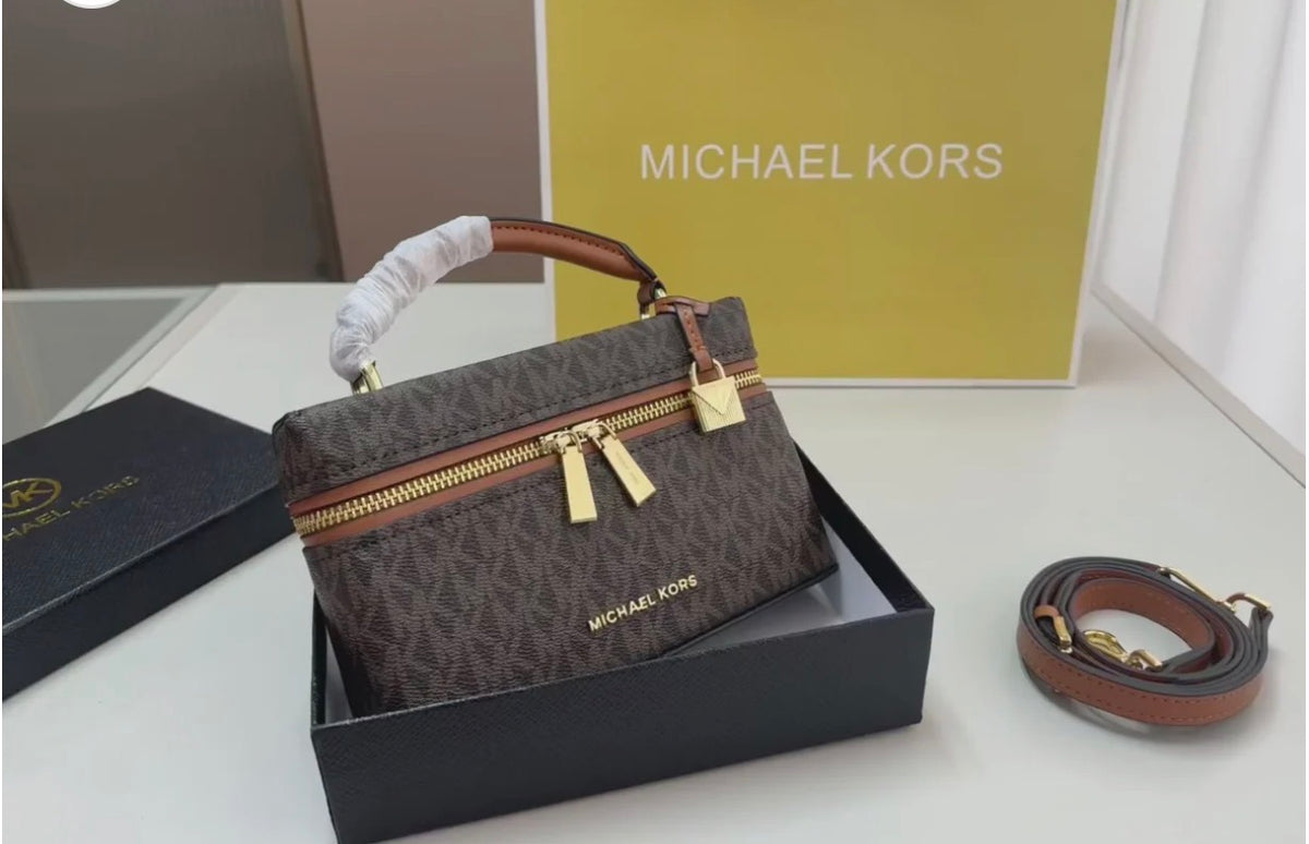 Michael Kors Jana Extra-Small Signature Logo Convertible Crossbody Bag