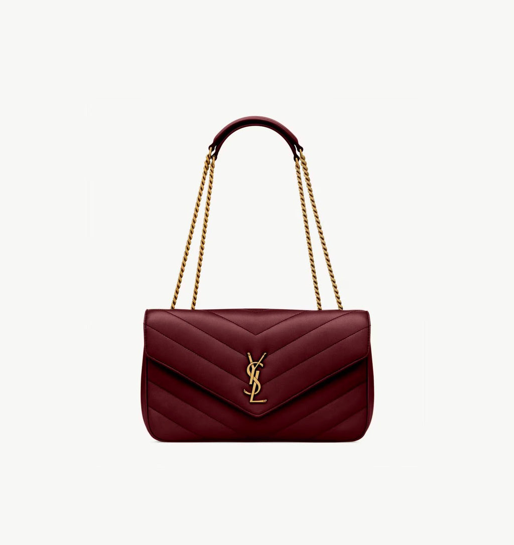 saint Laurent Loulou Medium Quilted Shoulder Bag