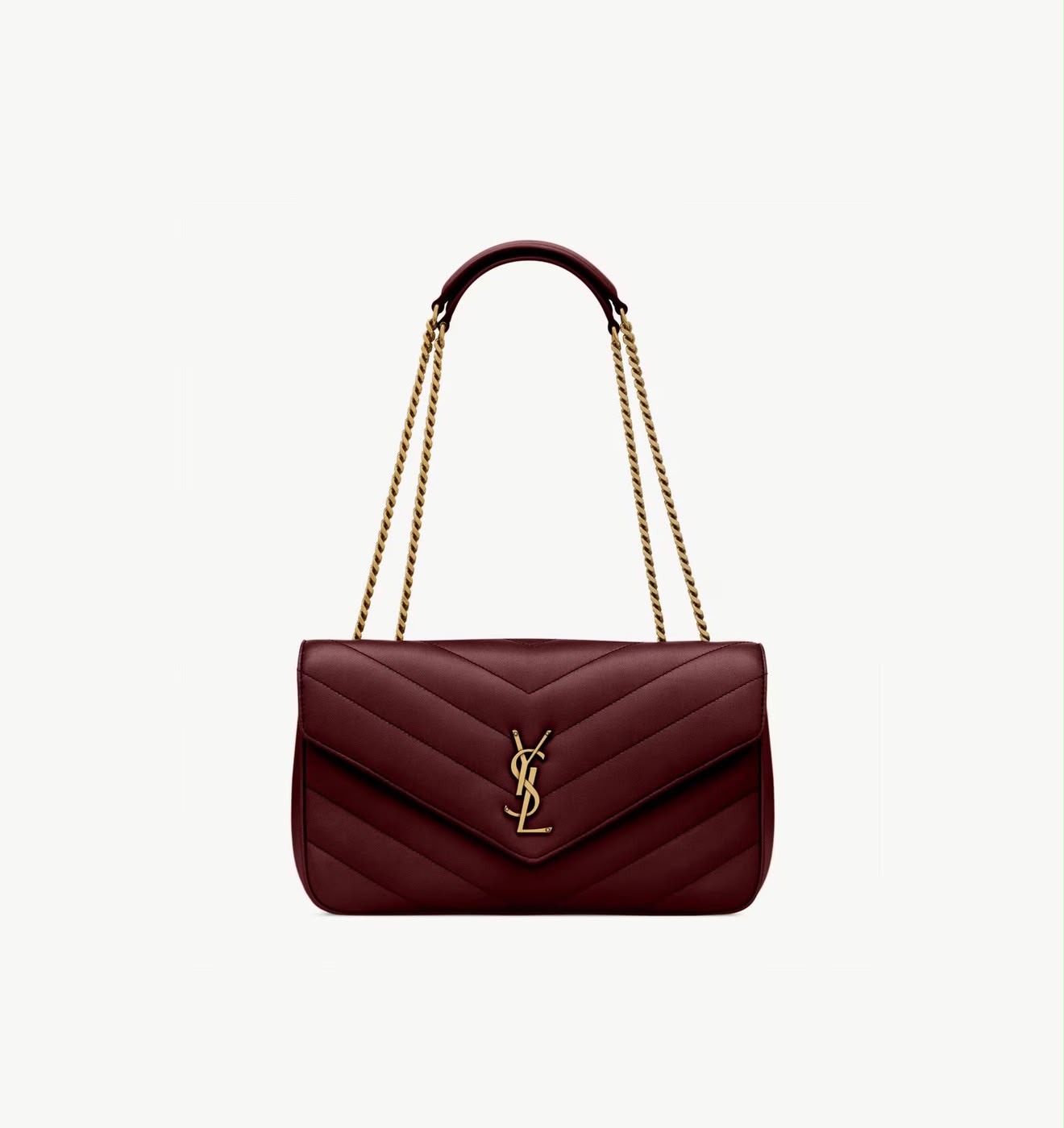 saint Laurent Loulou Medium Quilted Shoulder Bag