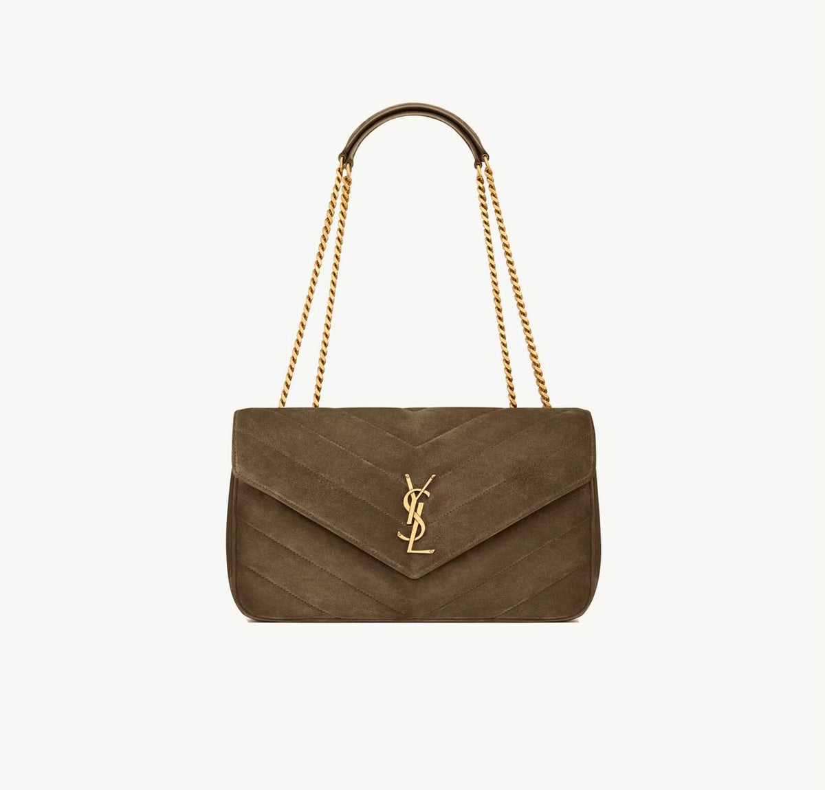 saint Laurent Loulou Medium Quilted Shoulder Bag