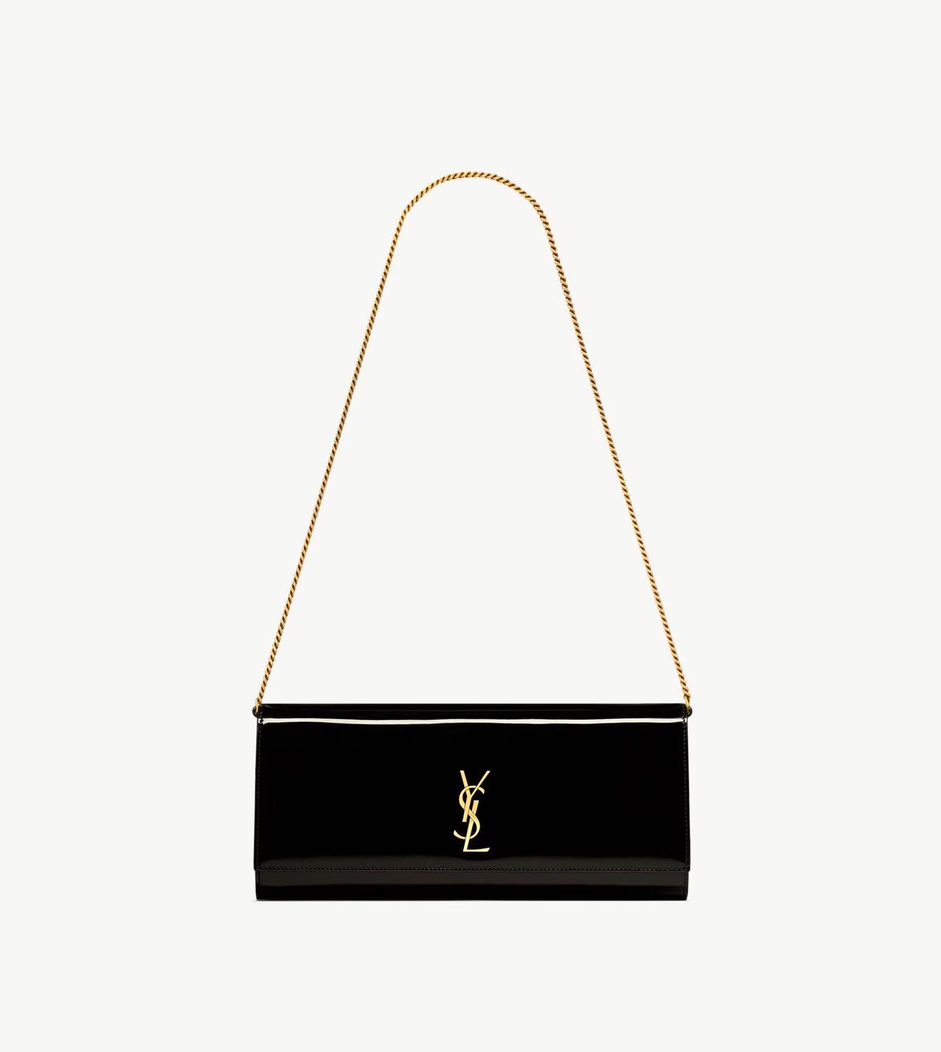 Saint Laurent Kate leather clutch