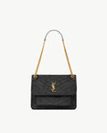 Saint Laurent Niki Logo Plaque Medium Shoulder Bag