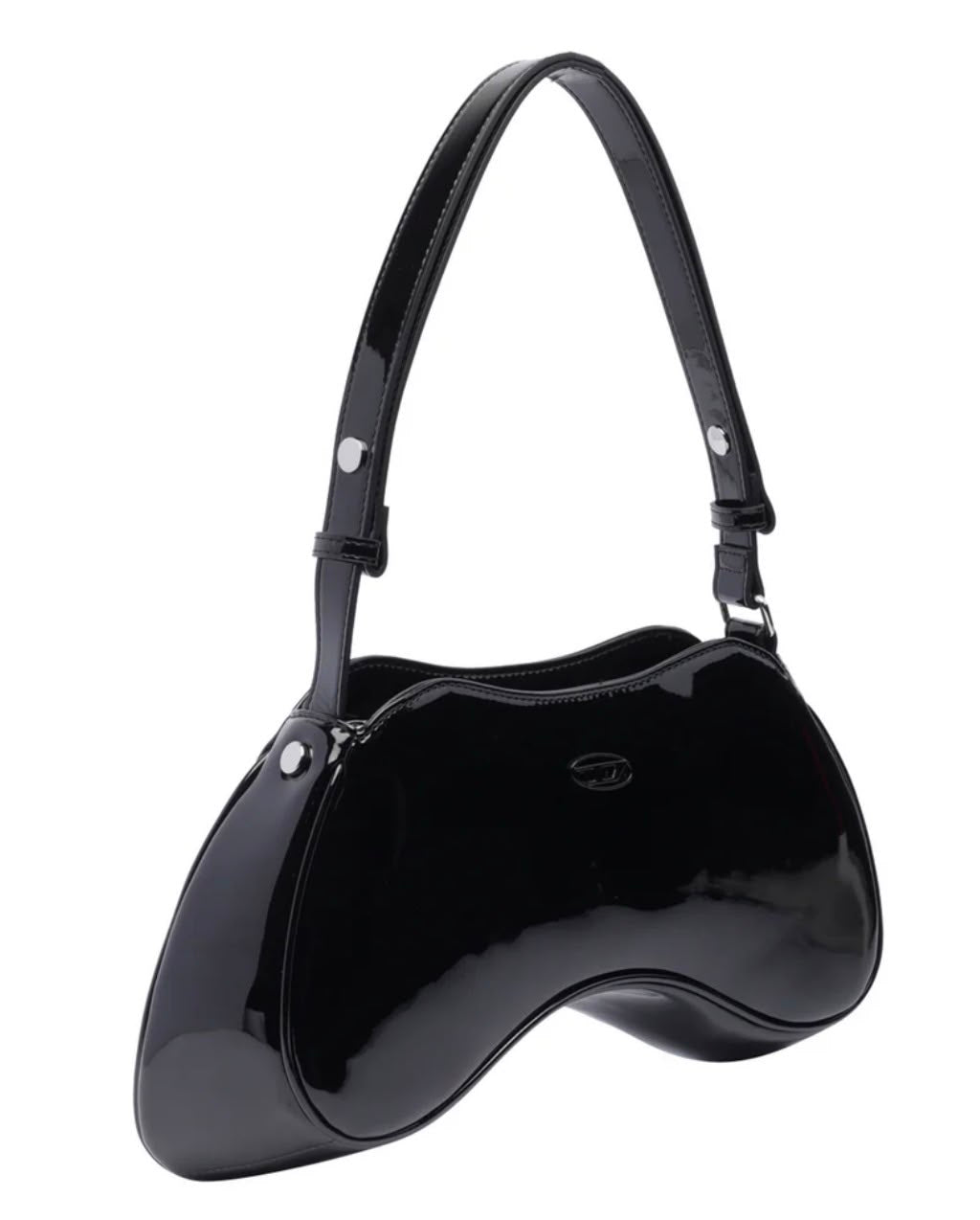 Diesel Play Logo Plaque Shoulder Bag