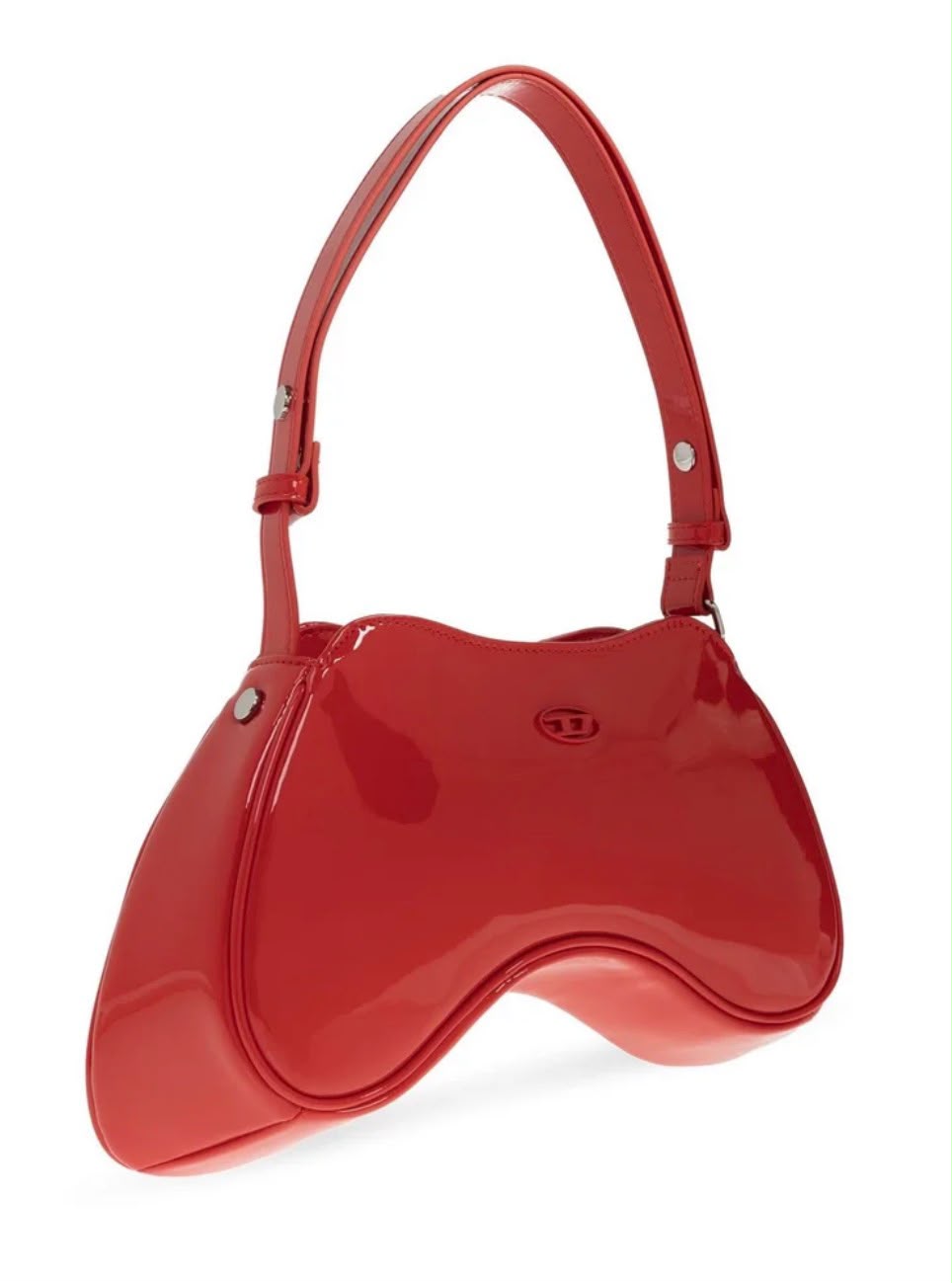 Diesel Play Logo Plaque Shoulder Bag