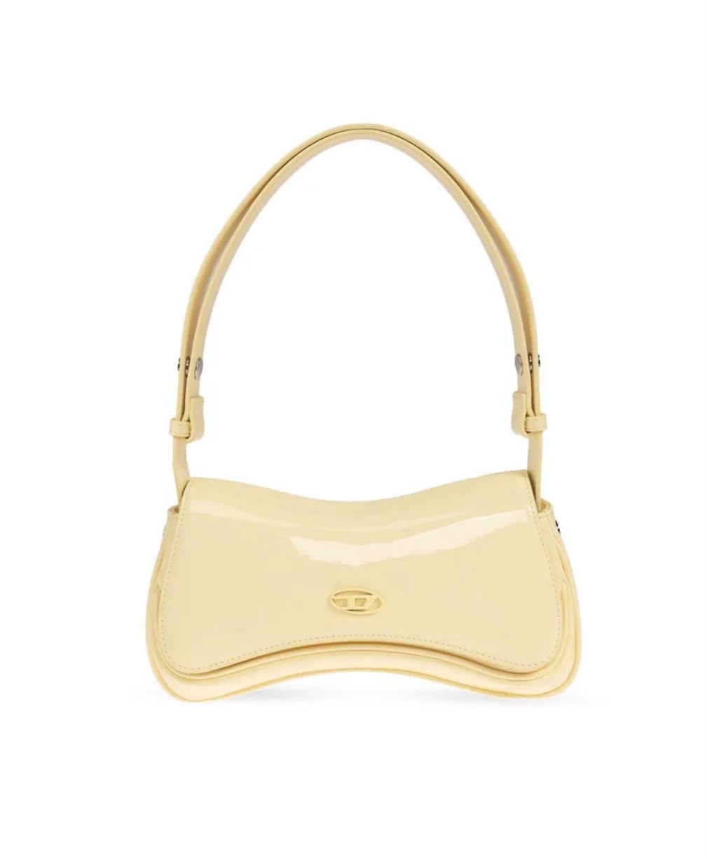 Diesel Play Logo Plaque Shoulder Bag
