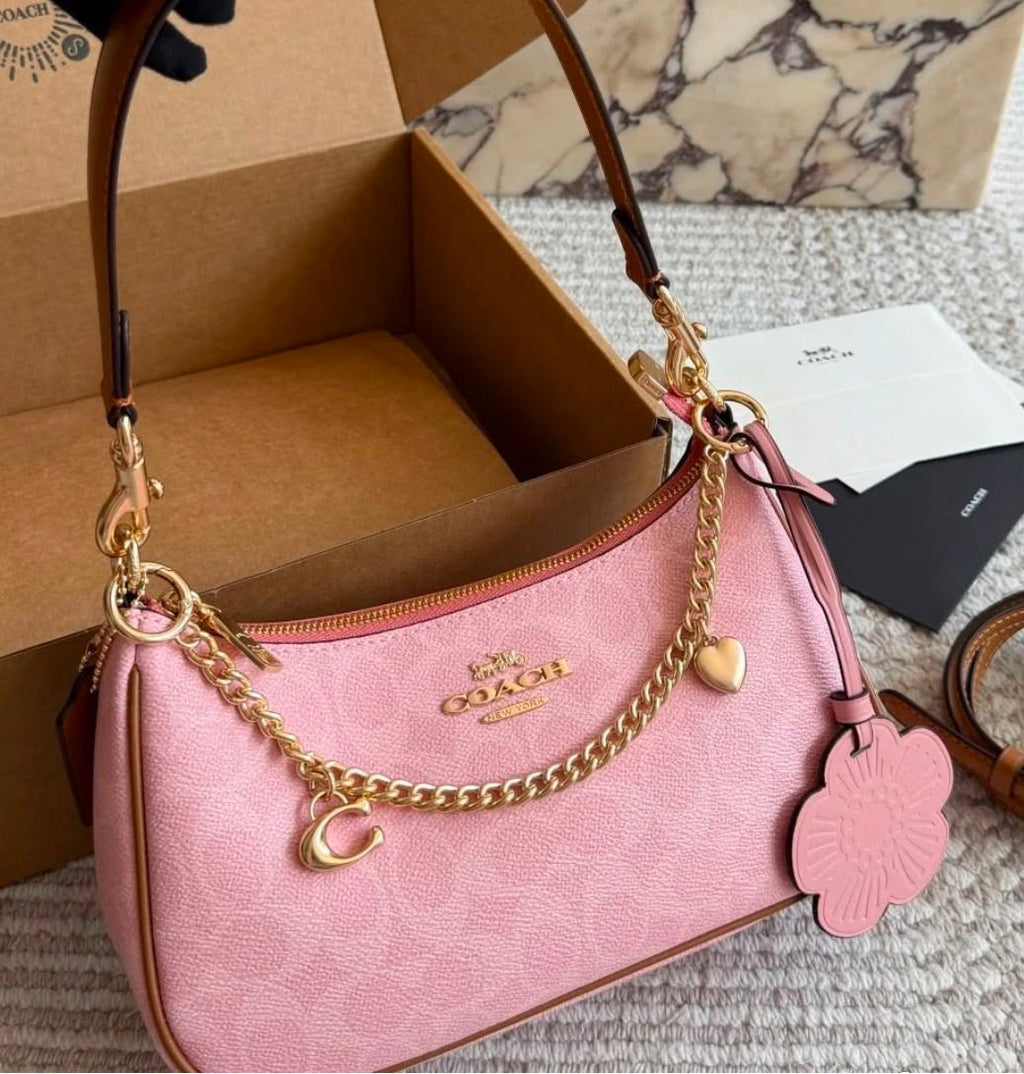 Coach Teri Shoulder Signature Bag