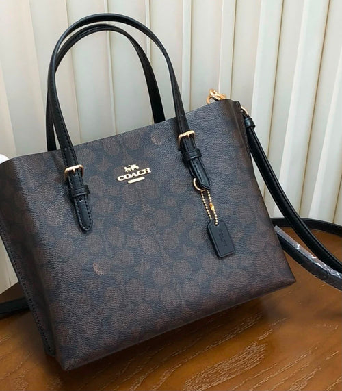 Coach Mollie Tote Signature Canvas