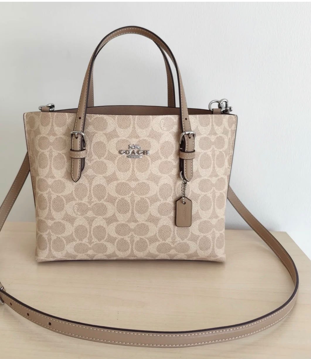 Coach Mollie Tote Signature Canvas