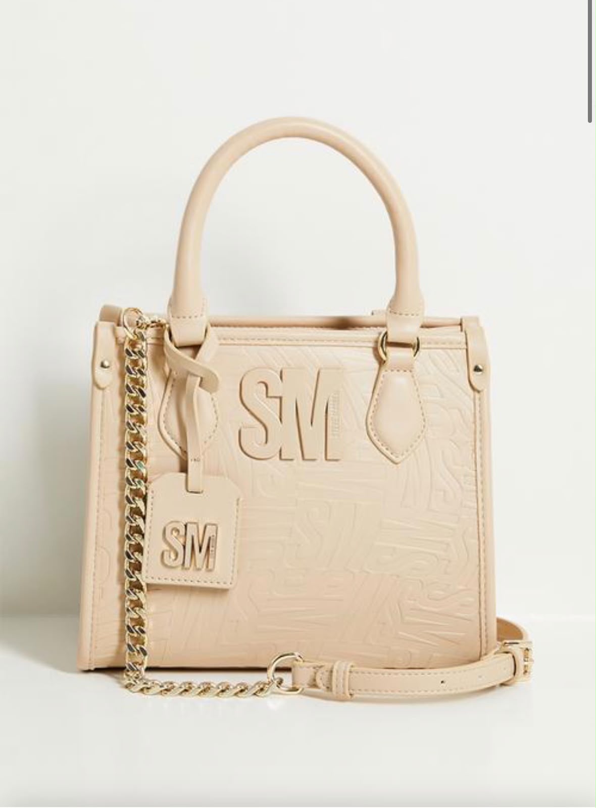 Steve Madden Brolin small tote - bone